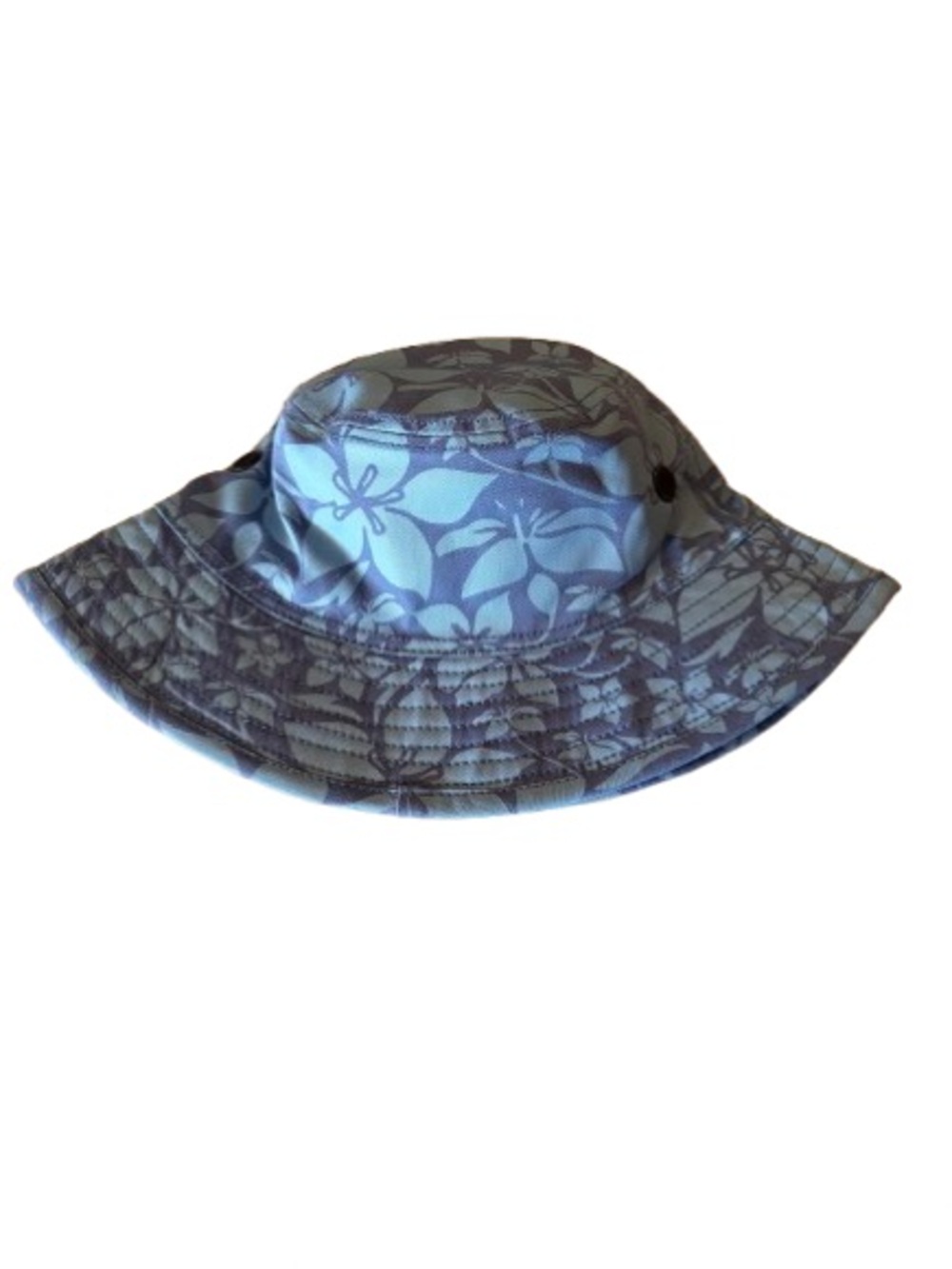 Dorfman Pacific Co DPC Unisex Bucket Hat Size L Blue Floral Fisherman Beach Bum